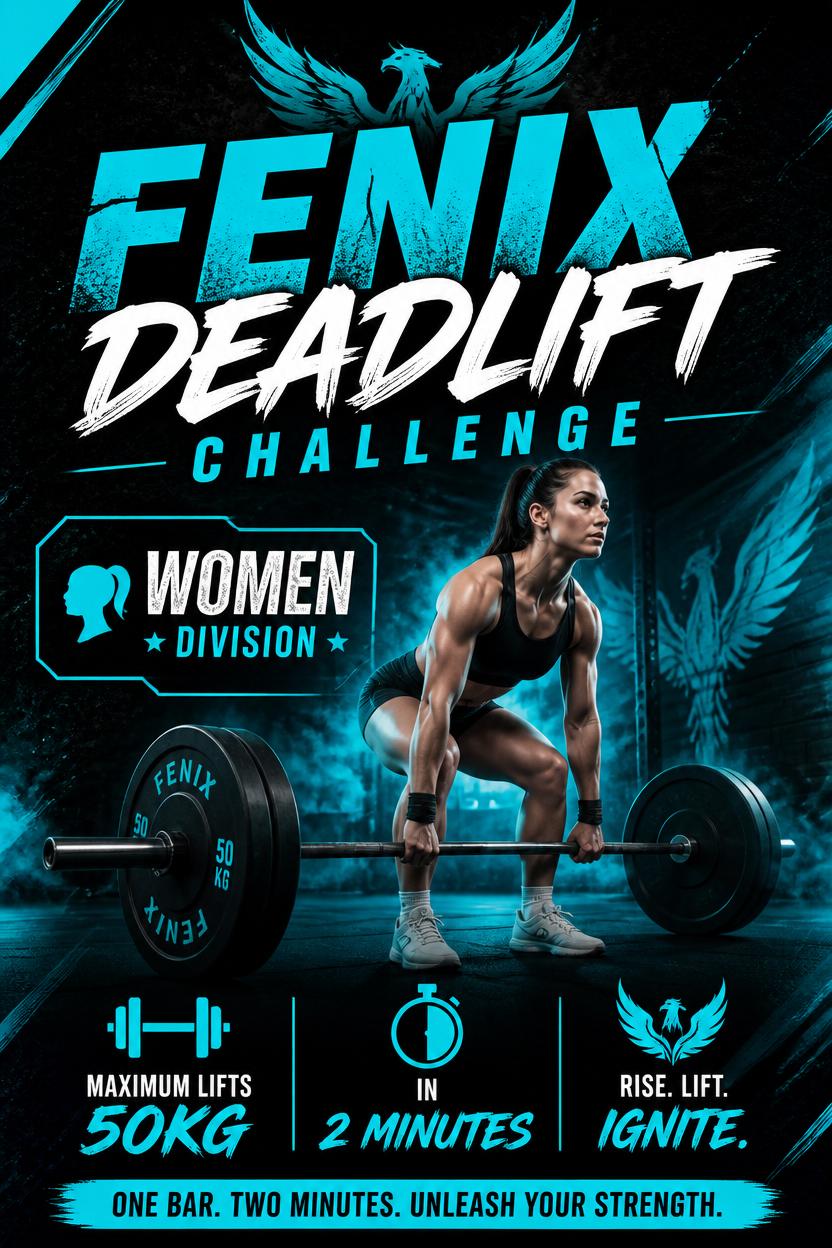 Fenix Deadlift Challenge Women