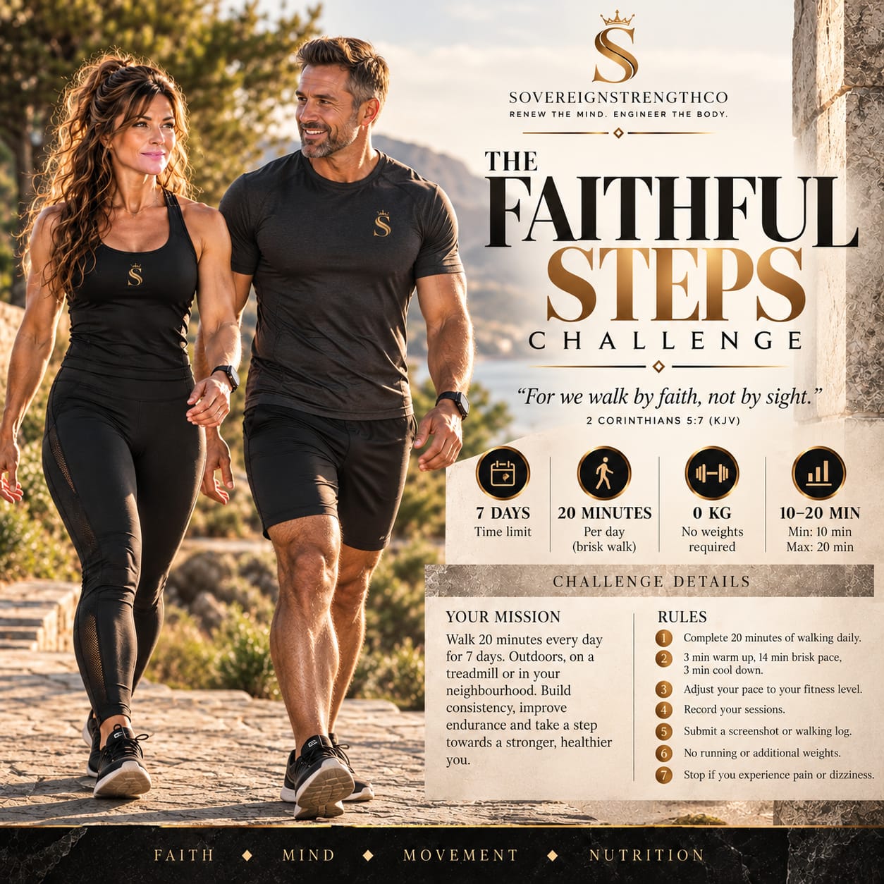 THE FAITHFULL STEPS CHALLENGE
